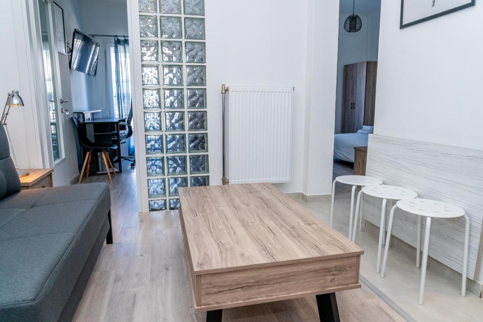 Apartmán Kosmos Service Near Turkish Consulat And Saint Dimitrious Church With Additional Cost Parking Soluň